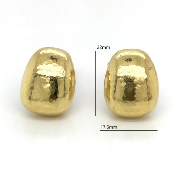 vintage gold earrings