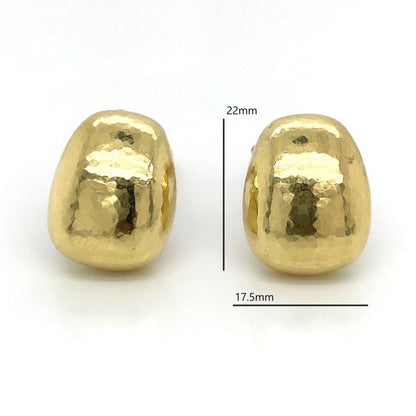 vintage gold earrings