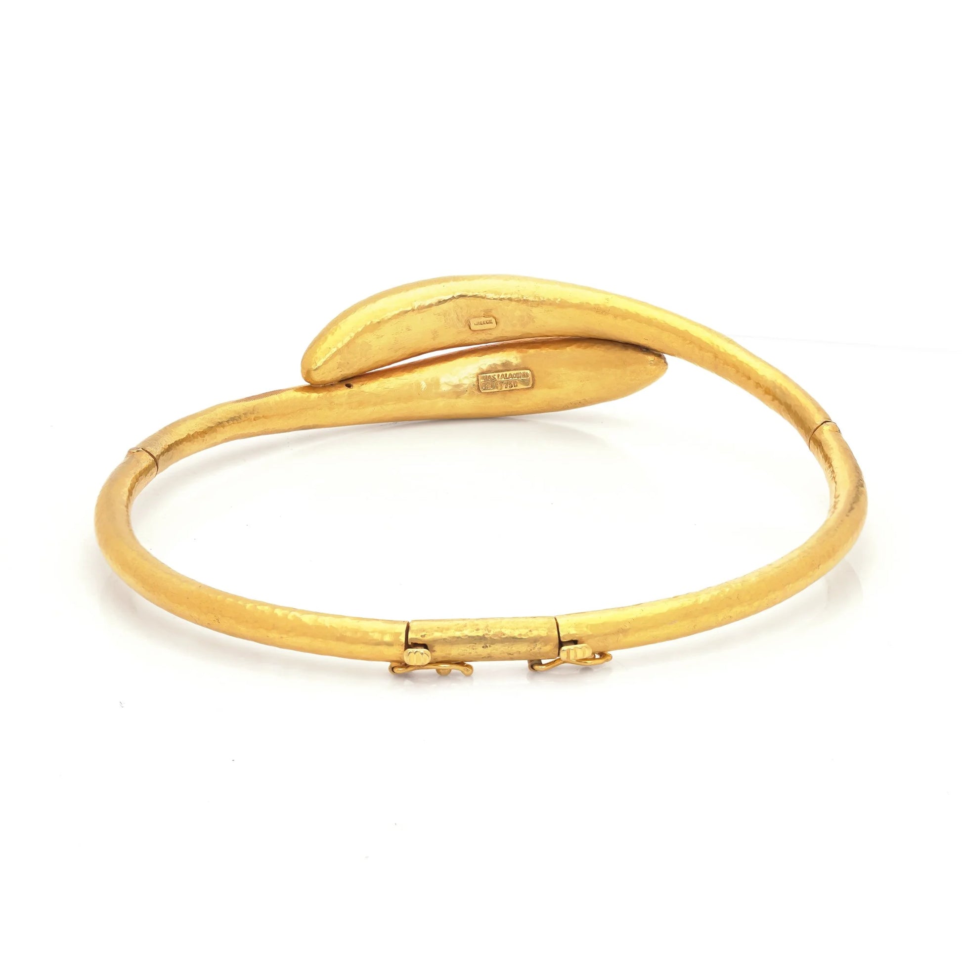 Vintage Ilias Lalaounis 18 ct Gold Choker Necklace