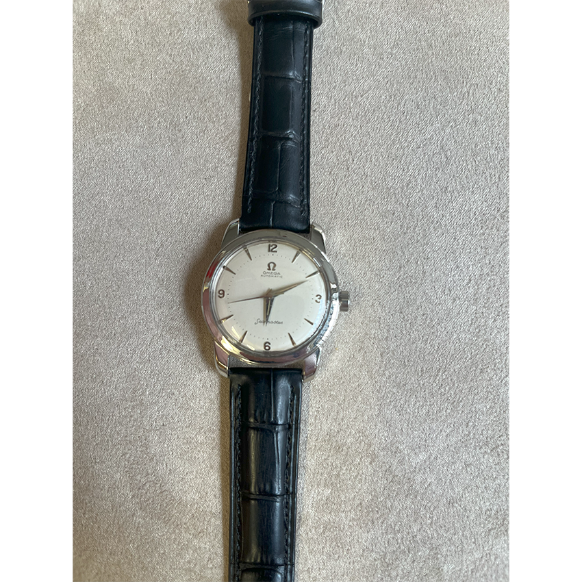 Vintage Omega Seamaster Stainless Steel Automatic Watch, Circa 1956