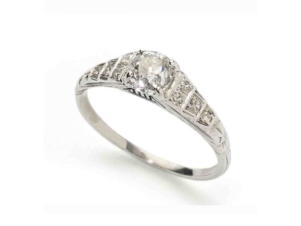 Vintage engagement rings