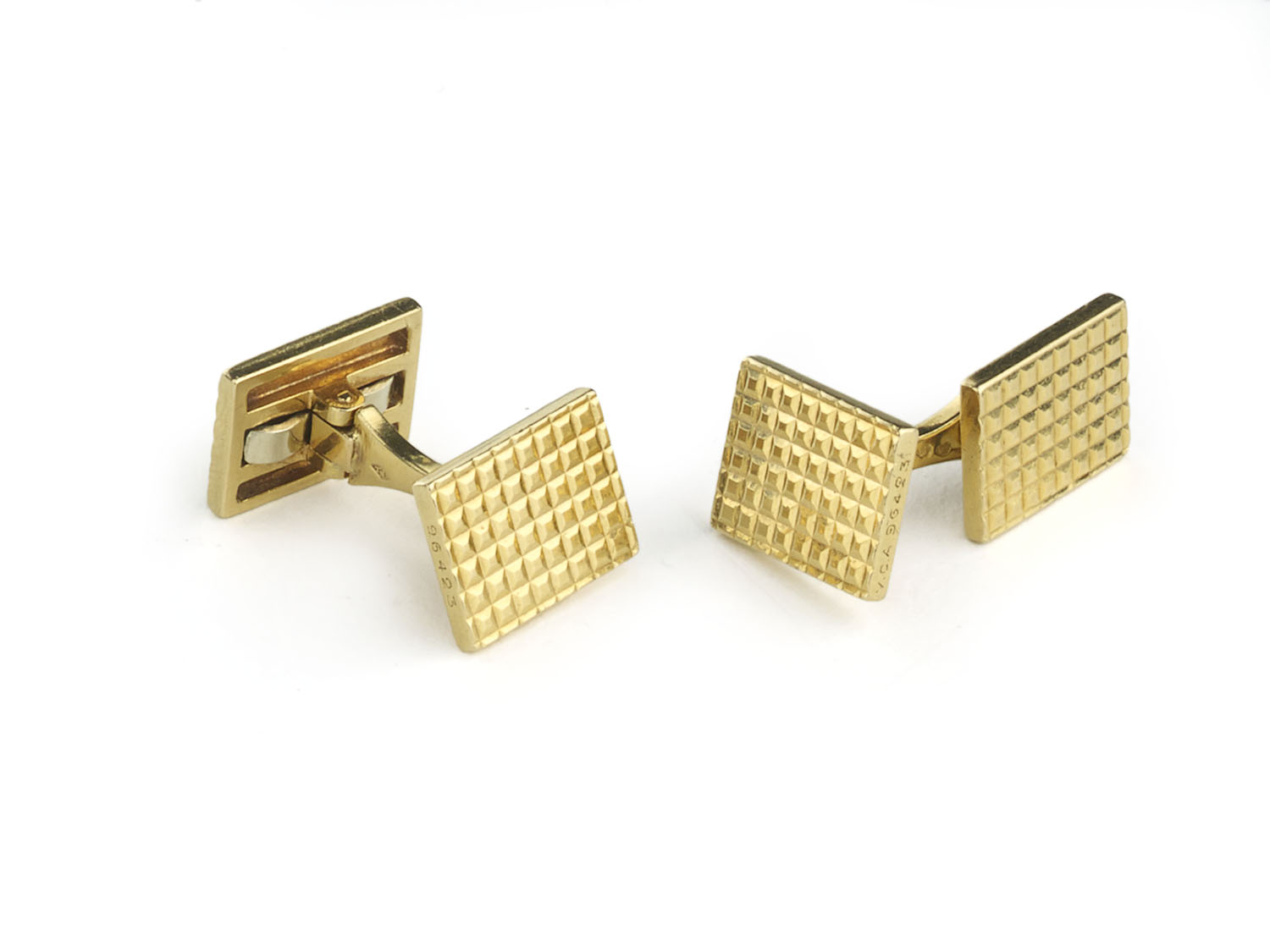 Jewellery Discovery - Vintage Van Cleef & Arpels Gold Cufflinks