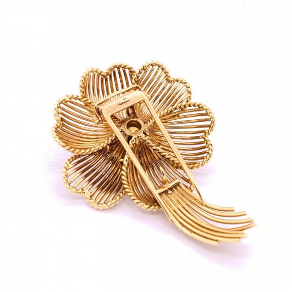CARTIER FLOWER BROOCH