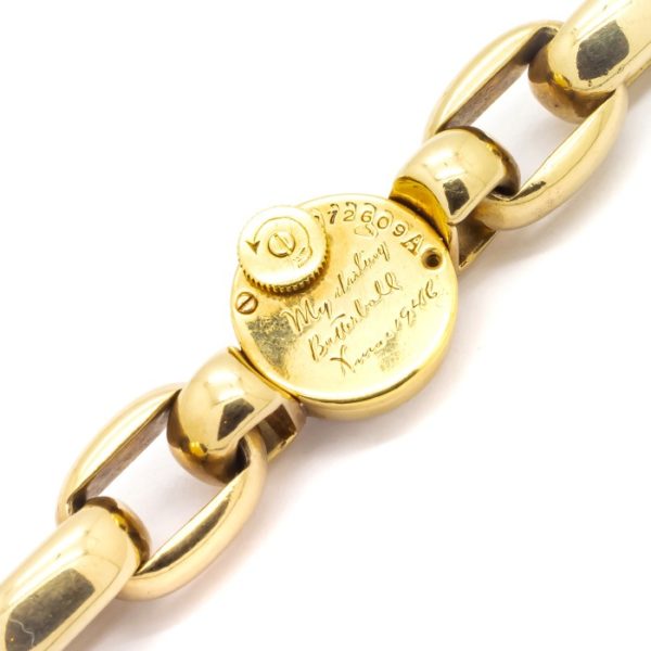 Cartier Vintage 1950's Gold Back Winder Watch