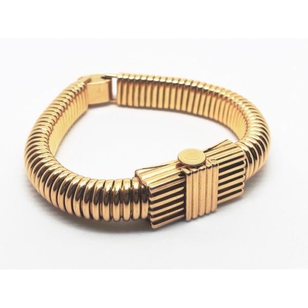 Vintage Universal Gold Slide Watch