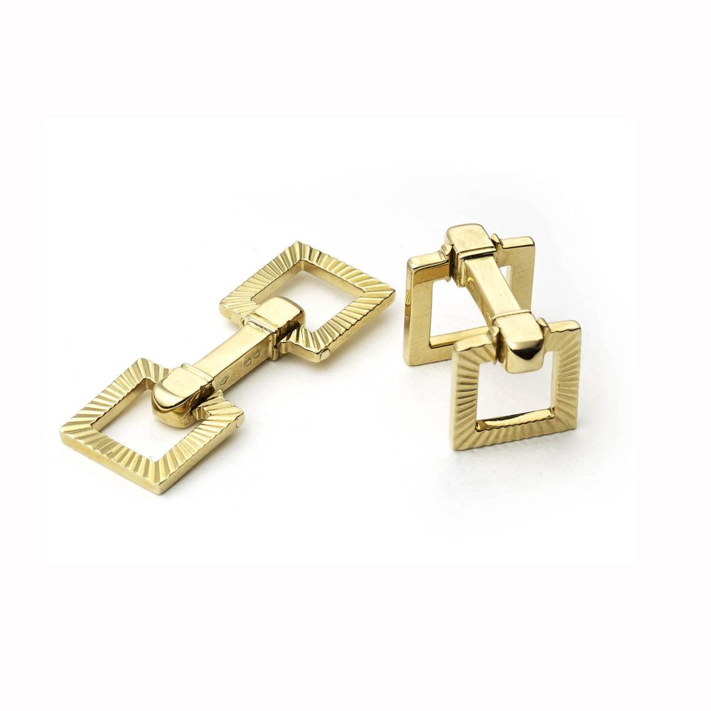 cartier stirrup cufflinks