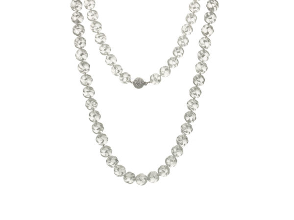 Carved Rock Crystal Necklace