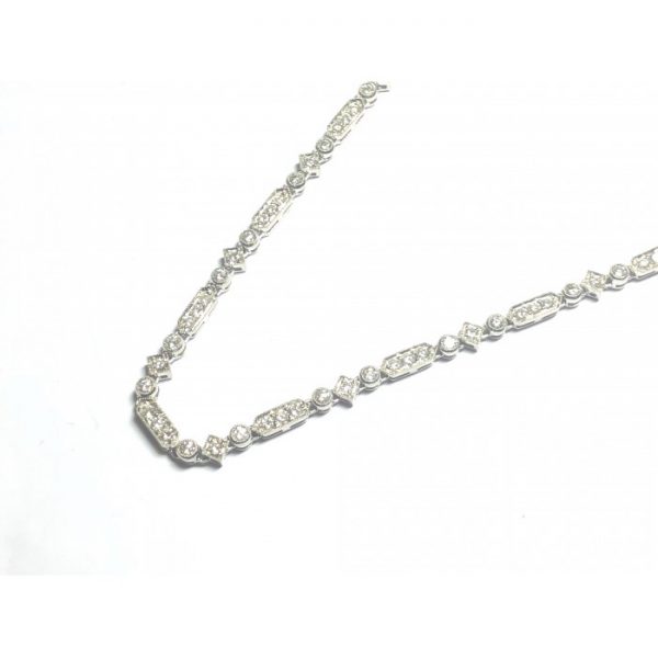 Diamond Platinum Necklace