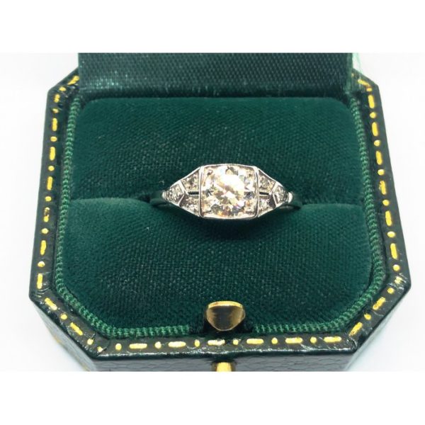 Vintage Diamond Engagement Ring