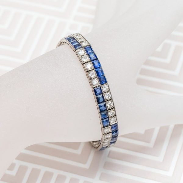 Chaumet Sapphire and Diamond Bracelet