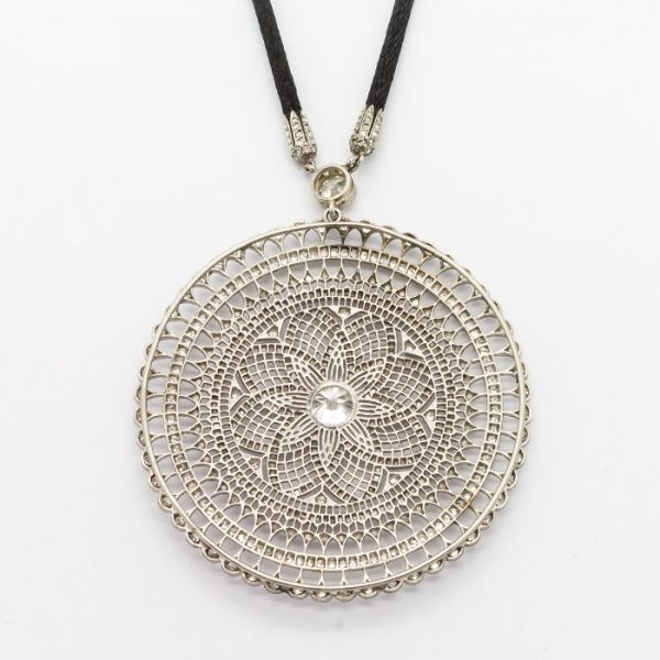 Mandala Diamond Pendant