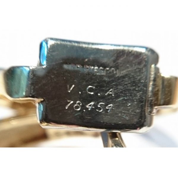 Vintage 1950s Van Cleef & Arpels Stirrup Gold Cufflinks