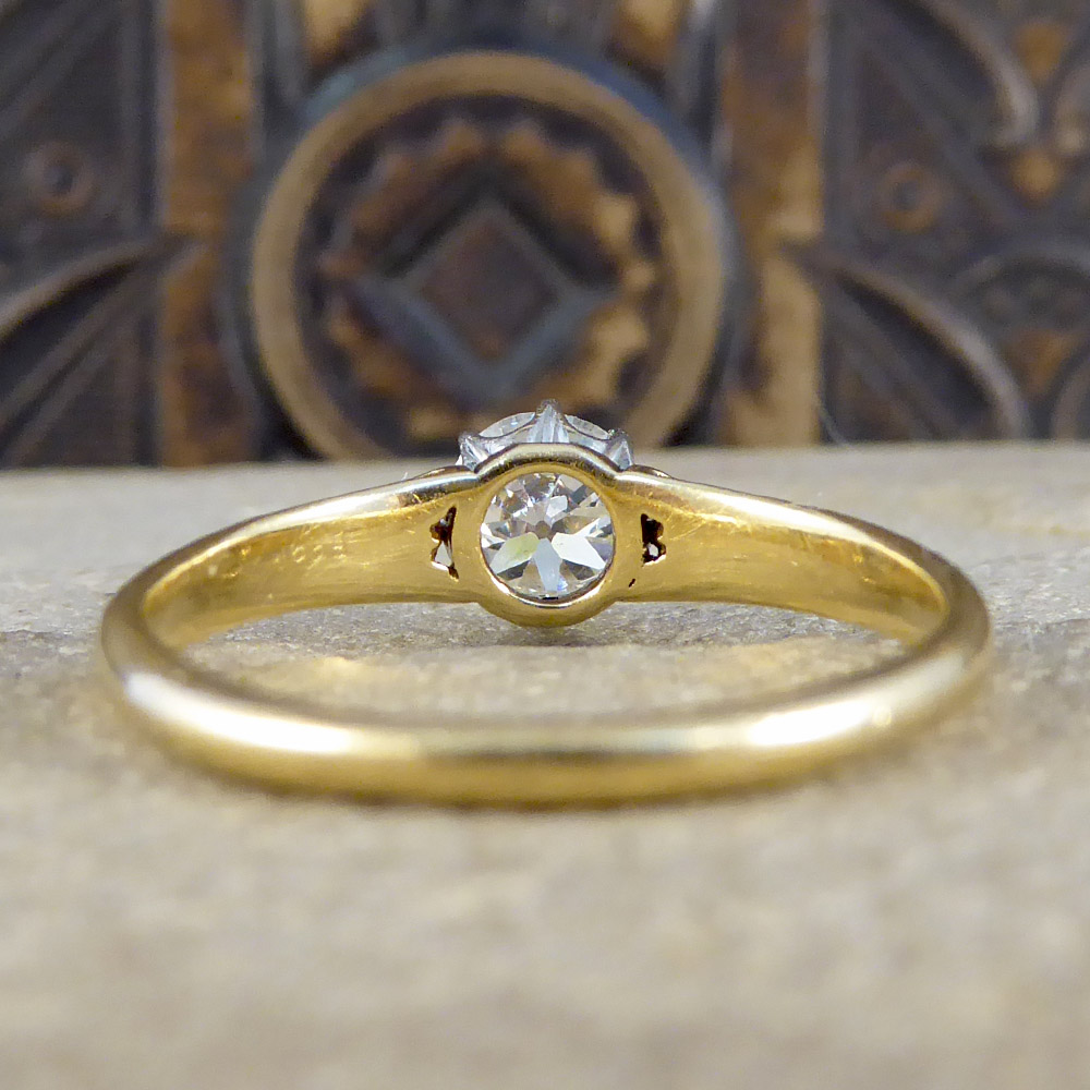 Late Victorian Diamond Solitaire Engagement Ring — Jewellery Discovery