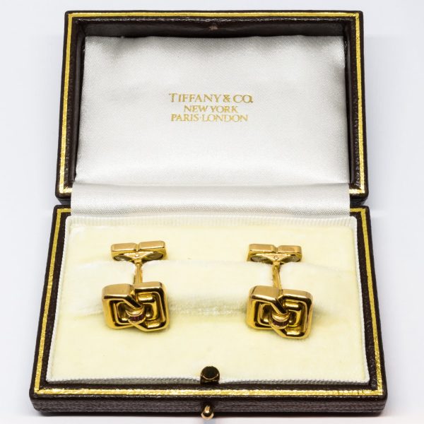 Vintage Tiffany & Co. Gold Cufflinks - Jewellery Discovery