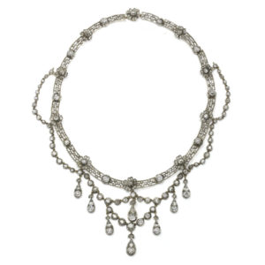 Antique Edwardian Diamond Necklace