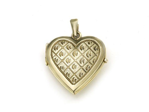 Vintage Italian Gold Heart Locket