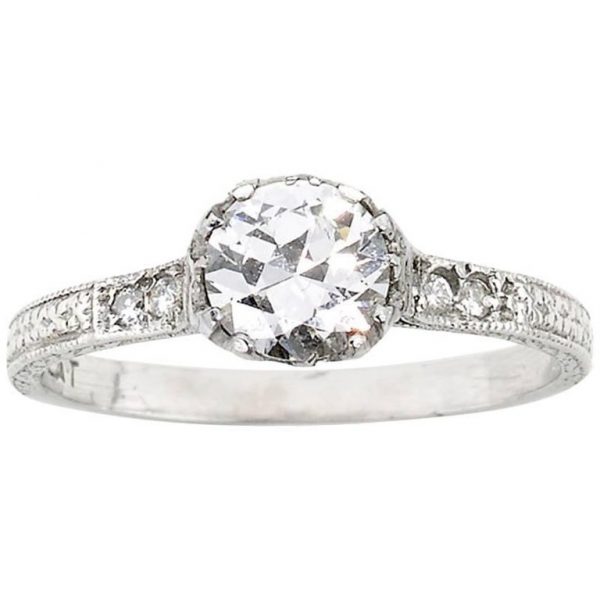 0.62 Carat Diamond Engagement Ring