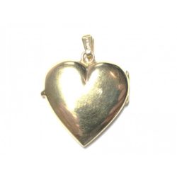 Vintage Italian Gold Heart Locket - Jewellery Discovery