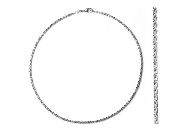 Prince of Wales White Gold Chain