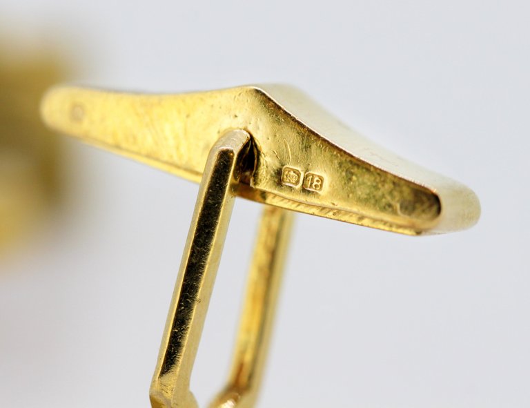 Vintage Kutchinsky Gold Cufflinks - Jewellery Discovery