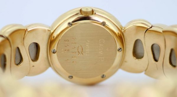 Vintage Chopard Casmir 18ct Yellow Gold Ladies Wristwatch