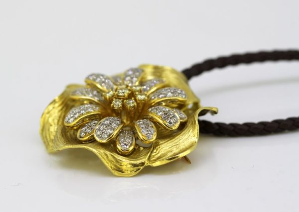 Vintage Boris Lebeau Diamond Necklace