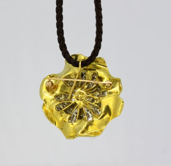 Vintage Boris Lebeau Diamond Necklace