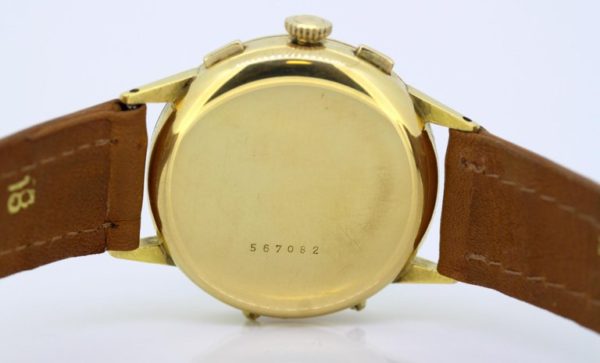 Vintage Leonidas Triple Calendar Chronograph Wristwatch