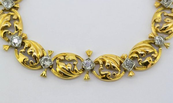 Antique Art Deco Diamond Bracelet
