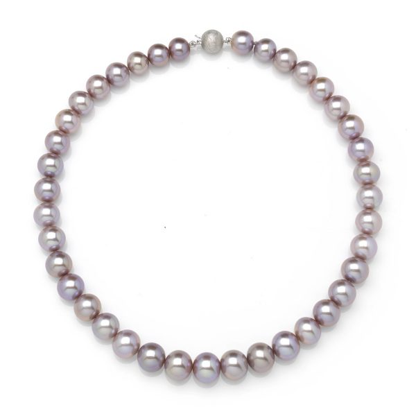 Dusky Pink Pearl Necklace