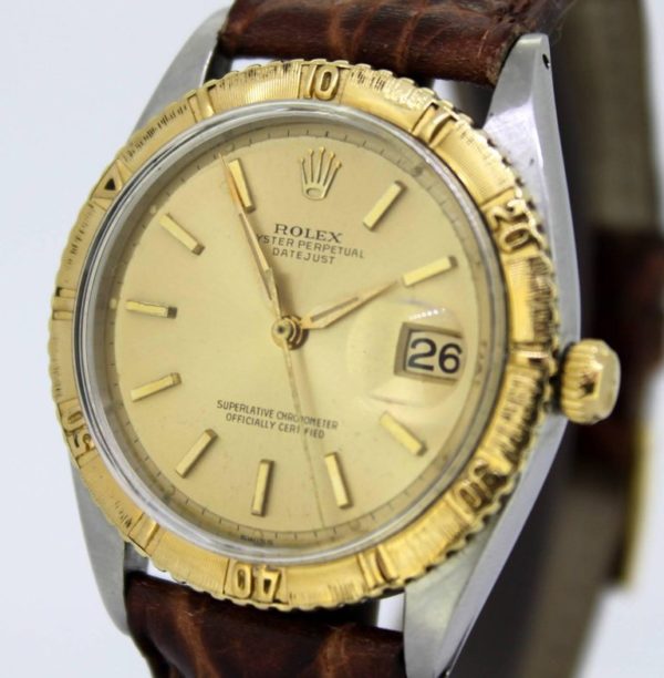 Vintage Rolex Oyster Perpetual DateJust "Thunder Bird" Turn-o-Graph Wristwatch