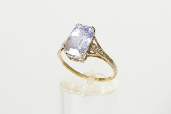 Antique Art Deco Iolite Ring