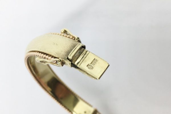 Vintage Matte Gold Bracelet