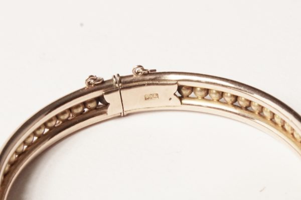 Rose Gold Bead Detail Bracelet