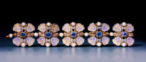Epoque Fine Jewels Lalique Pansy bracelet