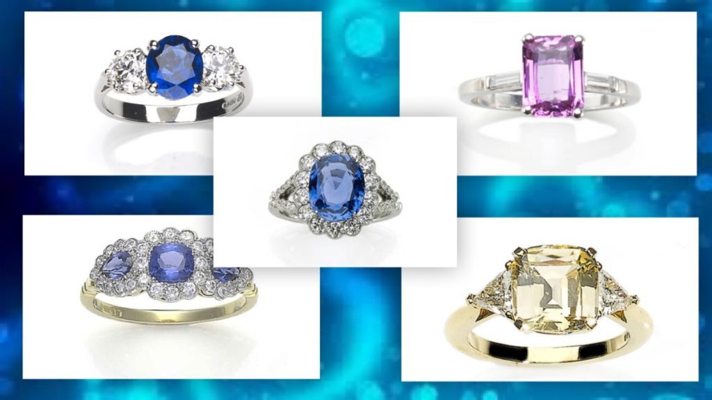 Sapphire engagement rings by style 