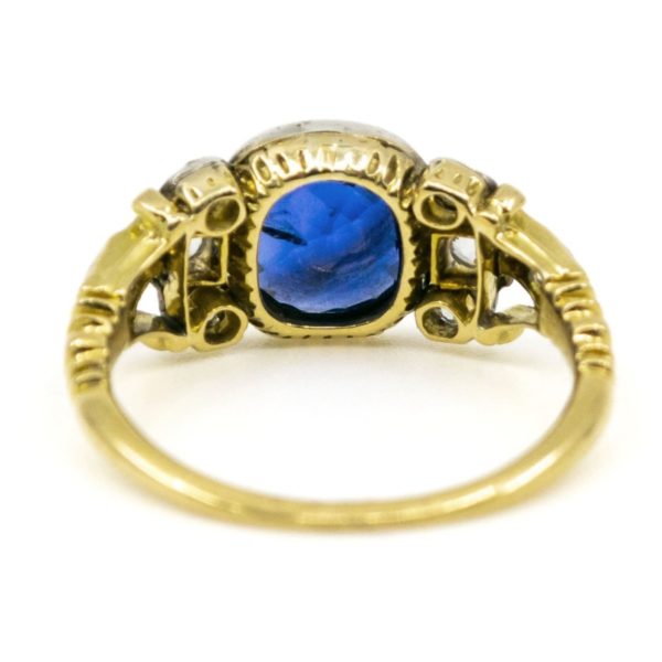 Antique Sapphire and Diamond Ring - Jewellery Discovery