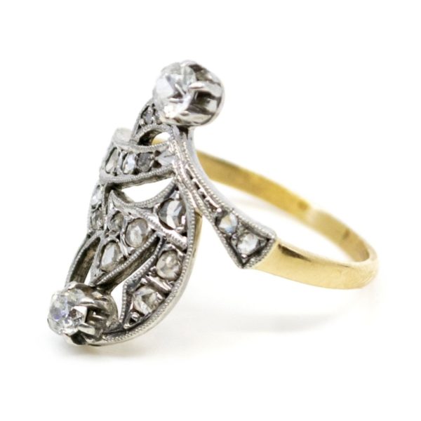 Antique Art Nouveau Diamond Ring