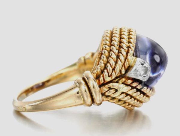 Marchak sapphire ring gold jewellery discovery a