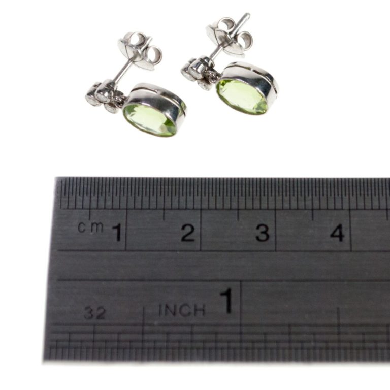 Peridot and Diamond Drop Earrings - Jewellery Discovery