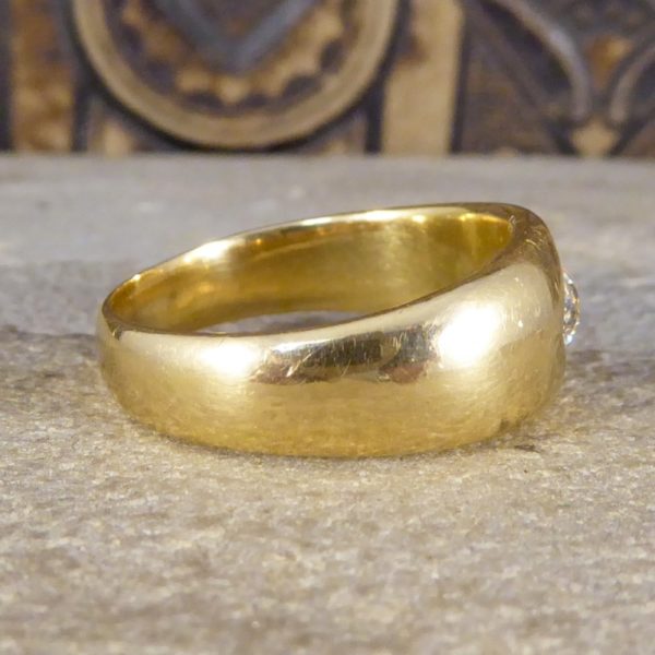 Antique Victorian 0.50ct Diamond Gypsy Set Ring