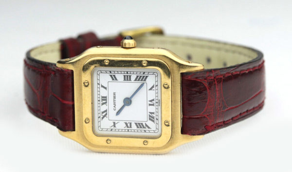 Cartier Santos Gold watch