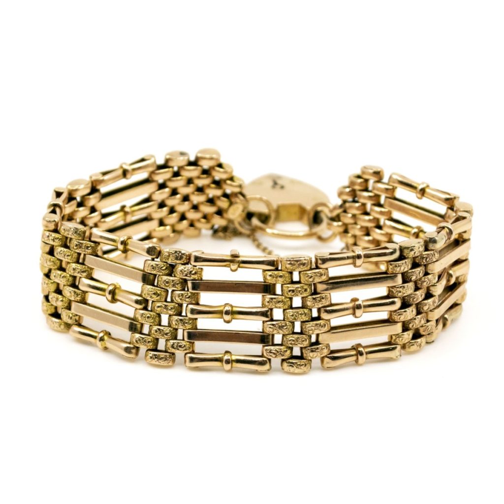 Victorian Gold Gate Bracelet - Jewellery Discovery