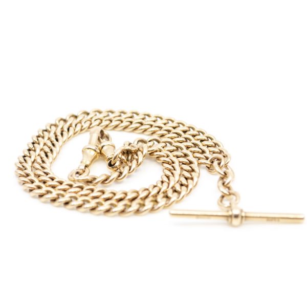 Victorian Gold Watch Chain Necklace BB1
