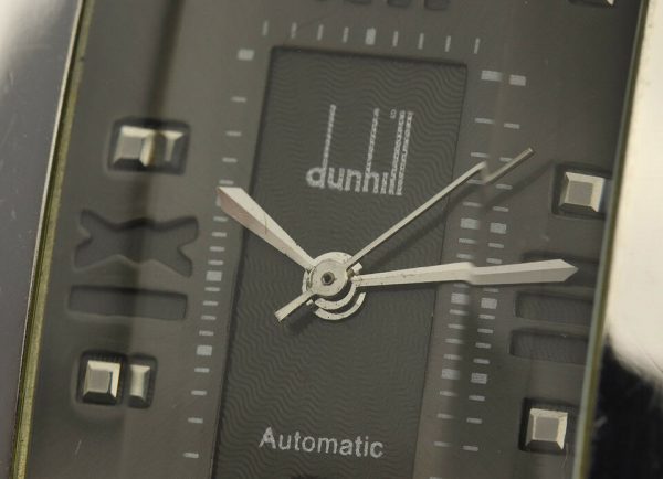 Dunhill Rectangular Automatic Steel Limited Edition Wristwatch