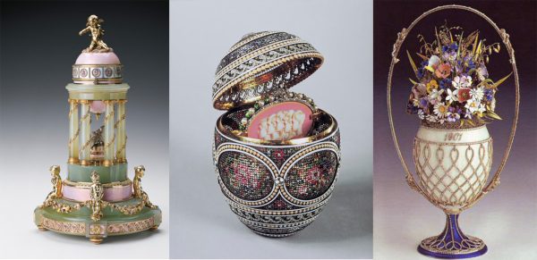 Queen Elizabeth II Faberge Egg Collection