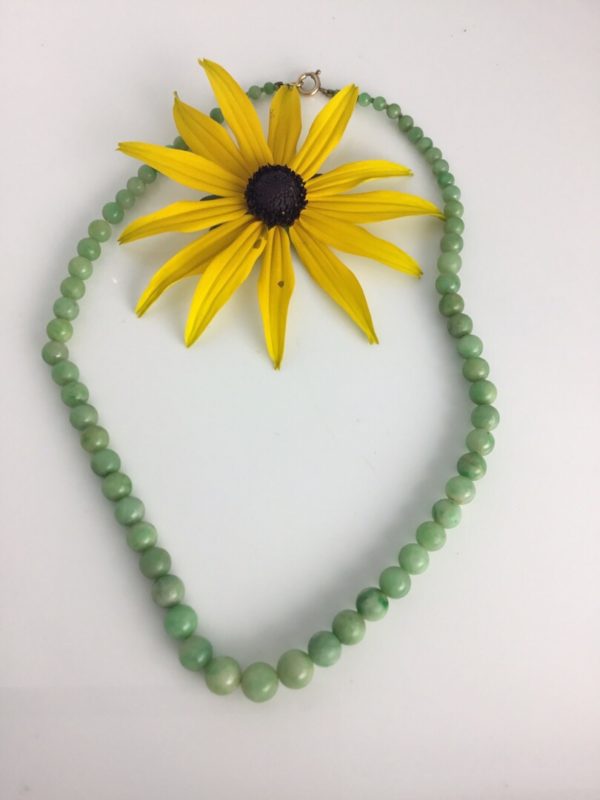 Antique Jadeite Classic Choker Necklace