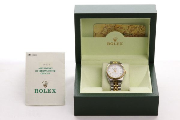 Gents Rolex Datejust 36mm Steel and Gold Wristwatch