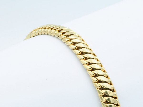 Vintage Fancy Link Gold Bracelet