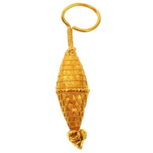 Ancient Yellow Gold Granulated Earring